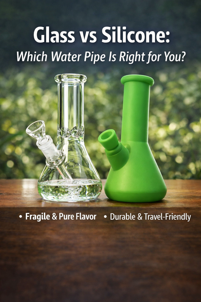 Glass vs Silicone: Which Water Pipe Is Right for You?