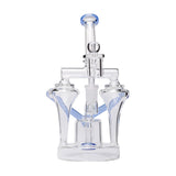 Human Grade Dualing Recycler Glass Rig Water Pipe