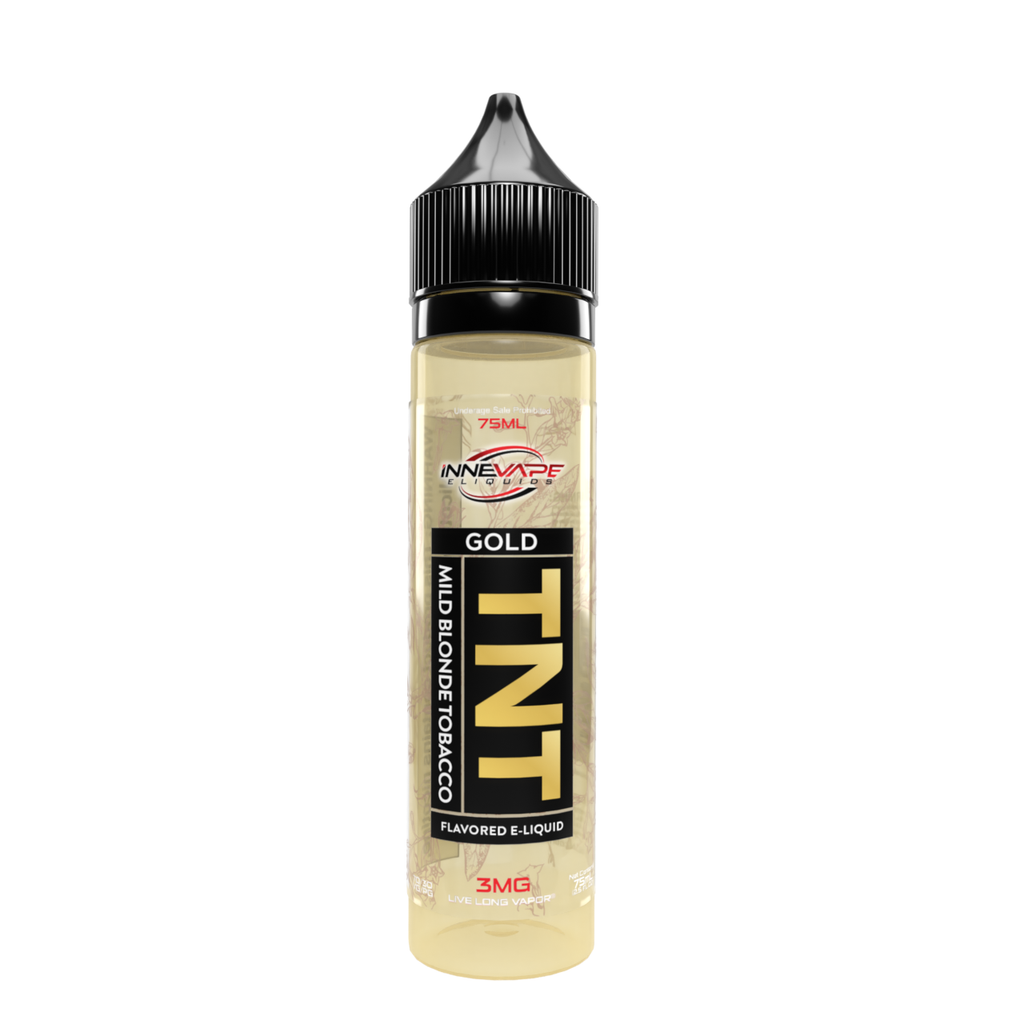 Innevape TNT Gold Mild Blonde Tobacco 3MG 75ML