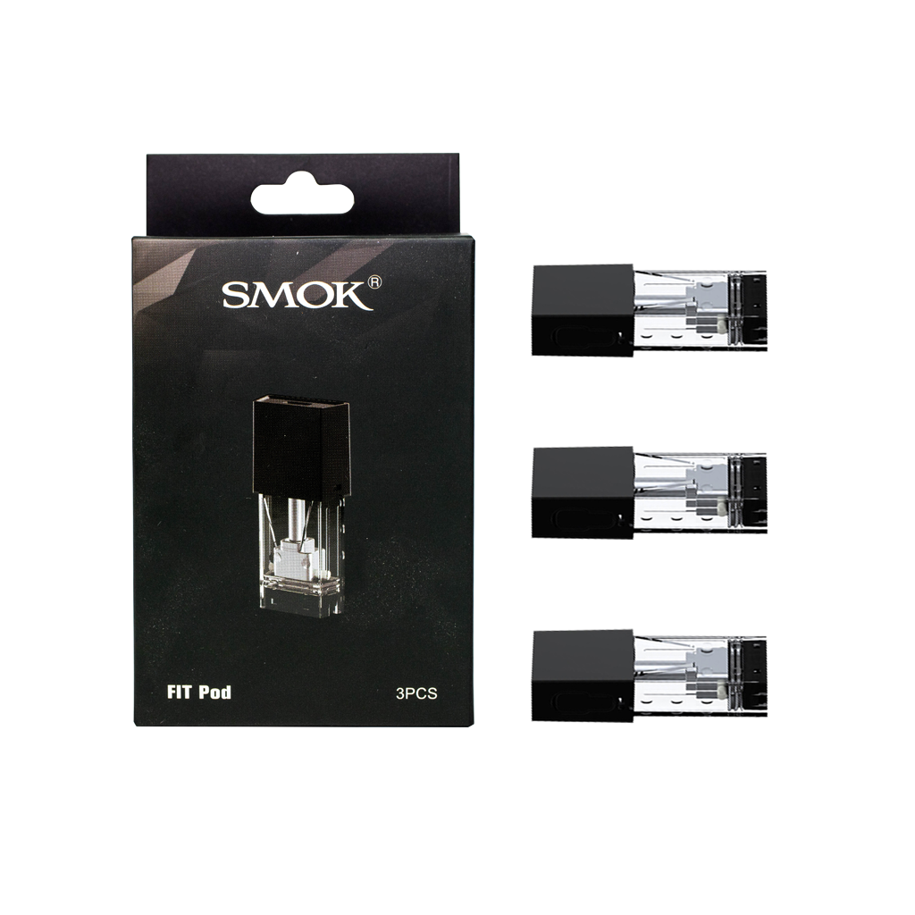 SMOK Fit Replacement Pods - Pack of 3 Pods