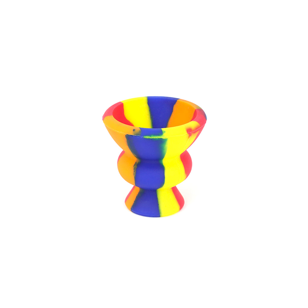 Silicone Multi Colored Bowl