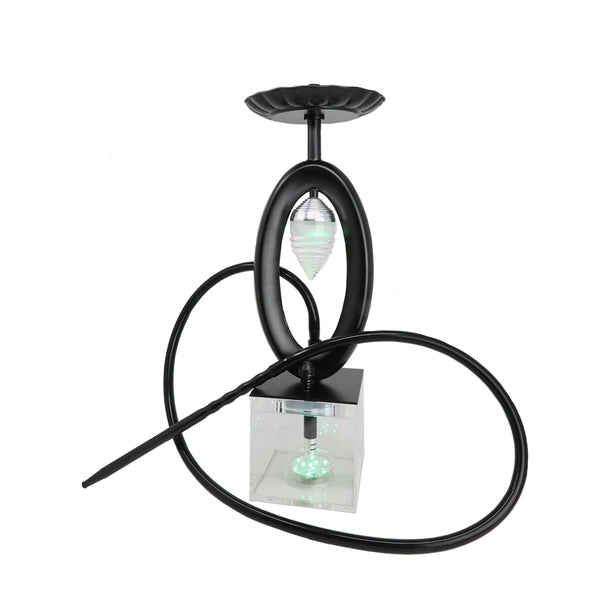 23" Oval Square Fountain Hookah
